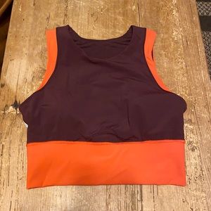 Lululemon Crop Tank w/ built in sports bra